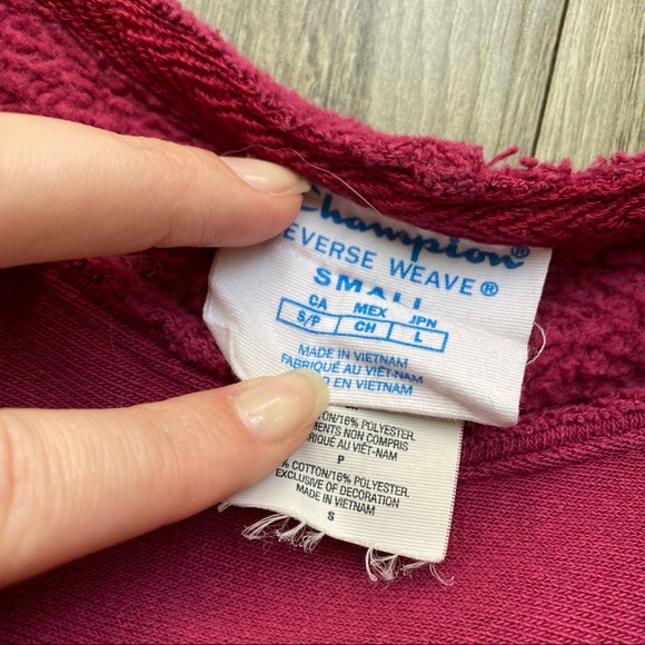 Pink Champion Oversized Sweatshirt - Picture 3 of 6